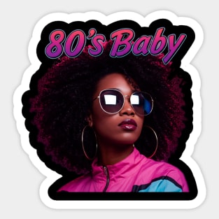 80’s Baby Sticker